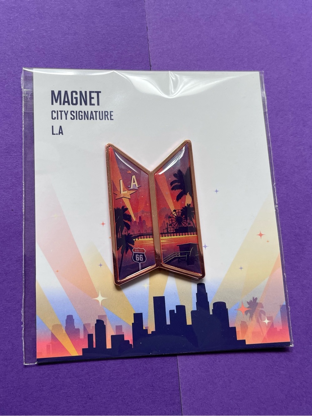 BTS Pop Up Permission To Dance LA Magnet New